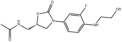 N,O-DESETHYLENE LINEZOLID Structural