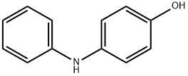 4-Hydroxydiphenylamine  Structural Picture