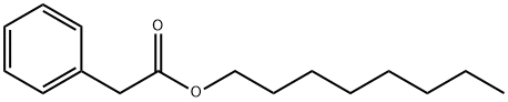 OCTYL PHENYLACETATE Structural