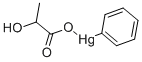 (LACTOYLOXY)PHENYLMERCURY Structural