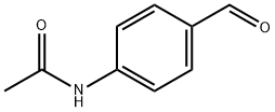 4-Acetamidobenzaldehyde Structural