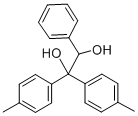 1,1-Bis(4-methylphenyl)-2-phenyl-1,2-ethanediol Structural