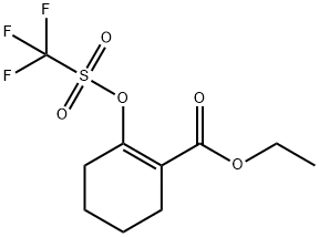 ETHYL 2-(TRIFLUOROMETHYL SULFONYLOXY)-1-CYCLOHEXENE-1-CARBOXYLATE