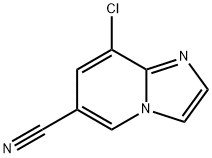 IMidazo[1,2-a]pyridine-6-carbonitrile, 8-chloro- Structural