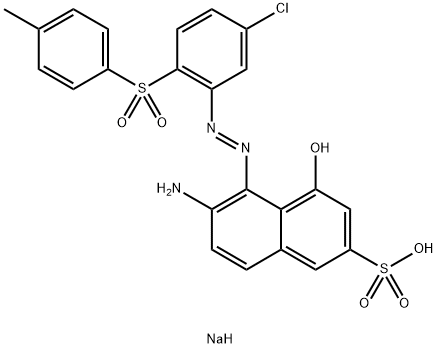 sodium 5-[2-[5-chloro-2-(4-methylphenyl)sulfonyl-phenyl]hydrazinyl]-6-imino-4-oxo-naphthalene-2-sulfonate