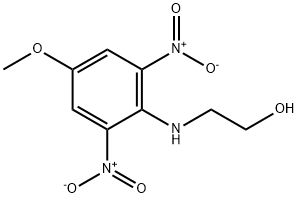 HYDROXYETHYL-2,6-DINITRO-p-ANISIDINE Structural
