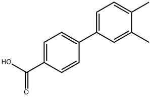 3',4'-DIMETHYL-BIPHENYL-4-CARBOXYLIC ACID Structural