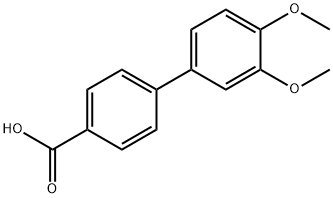 3',4'-DIMETHOXYBIPHENYL-4-CARBOXYLIC ACID Structural