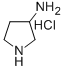 3-AMINO PYRROLIDINE HYDROCHLORIDE Structural