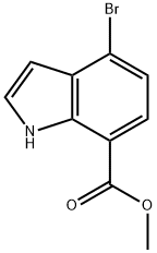 1H-Indole-7-carboxylic acid, 4-broMo-, Methyl ester