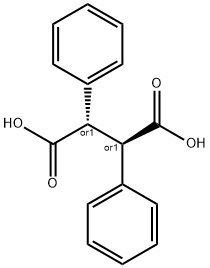 MESO-2,3-DIPHENYLSUCCINIC ACID Structural