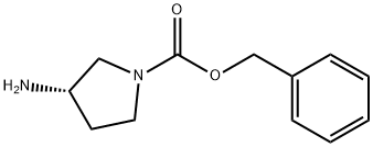 (S)-3-AMINO-1-CBZ-PYRROLIDINE Structural