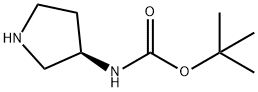 (R)-3-(Boc-amino)pyrrolidine Structural