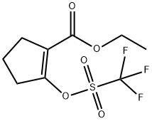 ETHYL 2-([(TRIFLUOROMETHYL)SULPHONYL]OXY)CYCLOPENT-1-ENE-1-CARBOXYLATE