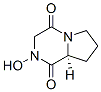 Pyrrolo[1,2-a]pyrazine-1,4-dione, hexahydro-2-hydroxy-, (S)- (9CI) Structural