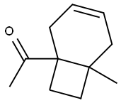 Ethanone, 1-(6-methylbicyclo[4.2.0]oct-3-en-1-yl)- (9CI) Structural