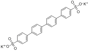 1,1':4',1'':4'',1'''-QUATERPHENYL-4,4'''-DISULFONIC ACID DIPOTASSIUM SALT Structural