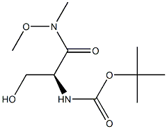 TERT-BUTYL (S)-1-(N-METHOXY-N-METHYLCARBAMOYL)-2-HYDROXYETHYLCARBAMATE