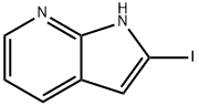 2-Iodo-1H-pyrrolo[2,3-b]pyridine Structural