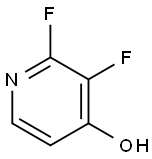 2,3-difluoro-4-hydroxypyridine Structural