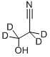 3-HYDROXYPROPIONITRILE-2,2,3,3-D4 Structural