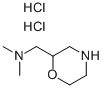 DIMETHYL-MORPHOLIN-2-YLMETHYL-AMINE DIHYDROCHLORIDE Structural