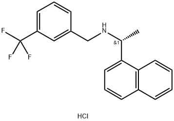 (R)-α-Methyl-N-[3-[3-(trifluoroMethyl)phenyl]Methyl]-1-naphthaleneMethaneaMine Hydrochloride Structural