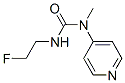 Urea, N-(2-fluoroethyl)-N-methyl-N-4-pyridinyl- (9CI) Structural