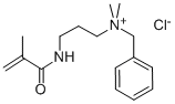 METHACRYLOYL AMINOPROPYL DIMETHYLBENZYL AMMONIUM CHLORIDE Structural