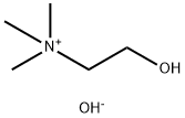 Choline hydroxide Structural Picture