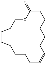 Oxacycloheptadec-8-en-2-one Structural