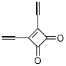 3-Cyclobutene-1,2-dione, 3,4-diethynyl- (9CI) Structural