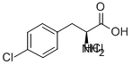 4-CHLORO-L-PHENYLALANINE HCL Structural