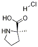 D-Proline, 2-methyl-, hydrochloride Structural