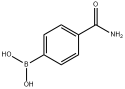 4-Carbamoylphenylboronic acid Structural