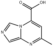 IMidazo[1,5-a]pyriMidine-4-carboxylic acid, 2-Methyl- Structural