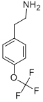 (2-[4-(TRIFLUOROMETHOXY)PHENYL]ETHYL)AMINE Structural