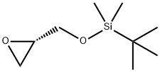 TERT-BUTYLDIMETHYLSILYL (S)-(-)-GLYCIDY& Structural