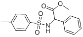 METHYL 2-([(4-METHYLPHENYL)SULFONYL]AMINO)-2-PHENYLACETATE Structural