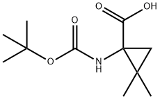 BOC-1-AMINO-2,2-DIMETHYLCYCLOPROPANECARBOXYLIC ACID