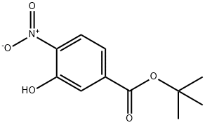 TERT-BUTYL 3 HYDROXY-4-NITROBENZOATE Structural