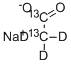 SODIUM ACETATE-13C2-2-D3