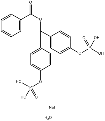 PHENOLPHTHALEIN DIPHOSPHATE TETRASODIUM SALT Structural