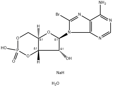 8-BROMOADENOSINE-3',5'-CYCLIC MONOPHOSPHATE SODIUM SALT HYDRATE