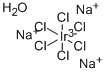 SODIUM HEXACHLOROIRIDATE(III) HYDRATE Structural