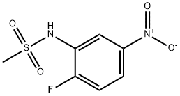 N-(2-FLUORO-5-NITROPHENYL)METHANESULFONAMIDE Structural