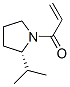 Pyrrolidine, 2-(1-methylethyl)-1-(1-oxo-2-propenyl)-, (S)- (9CI) Structural
