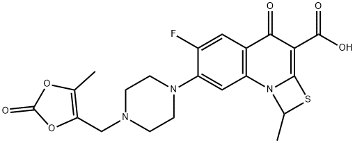 Prulifloxacin Structural