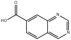 Quinazoline-7-carboxylic acid Structural