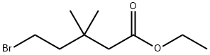 Ethyl 5-bromo-3,3-dimethylpentanoate Structural